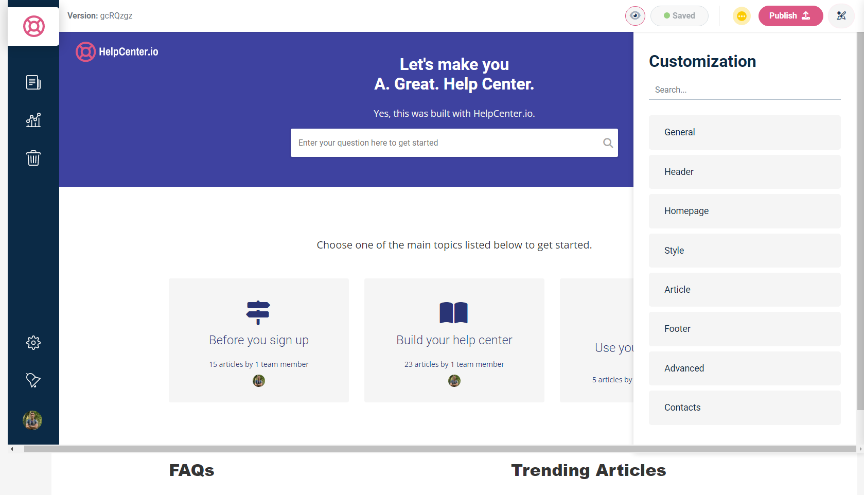 Release Note: Our best help center template editor just got even better