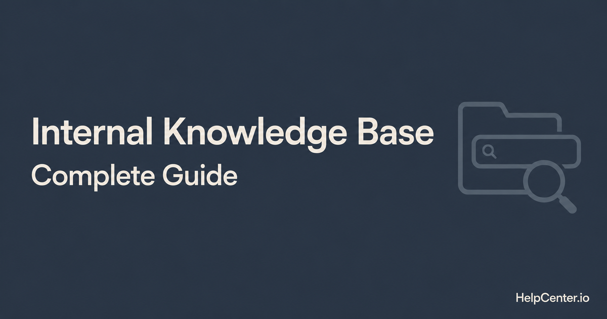Internal Knowledge Base: What It Is, Why It Matters, and How to Build One in 2026