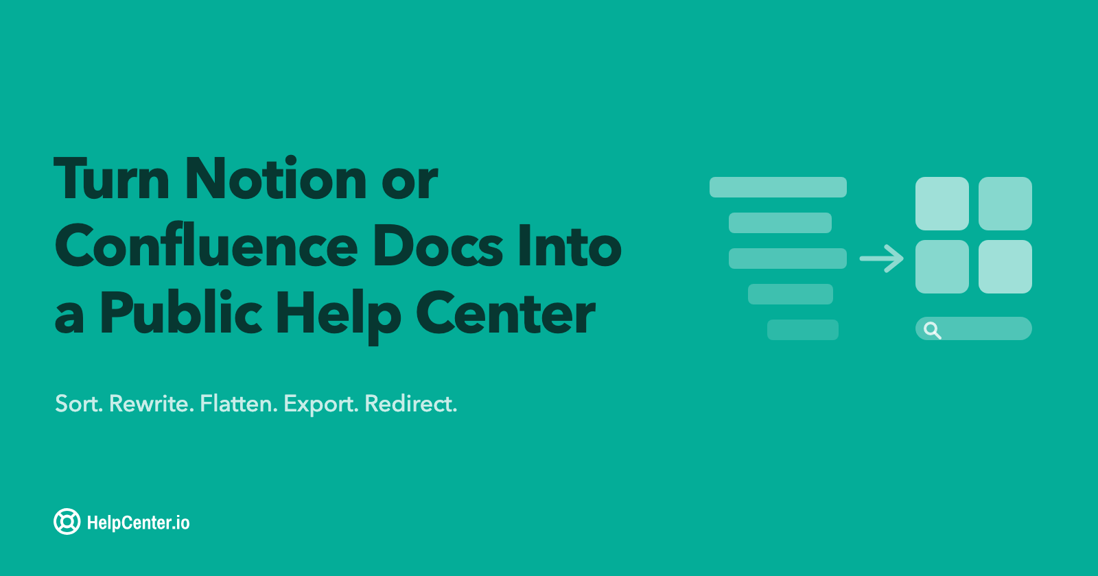How to Turn Your Notion or Confluence Docs Into a Public Help Center