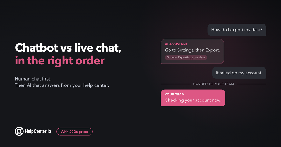Chatbot vs Live Chat: Which One Your Support Team Needs, With 2026 Prices