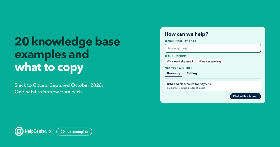 20 Knowledge Base Examples to Learn From in 2026 (and What to Copy)